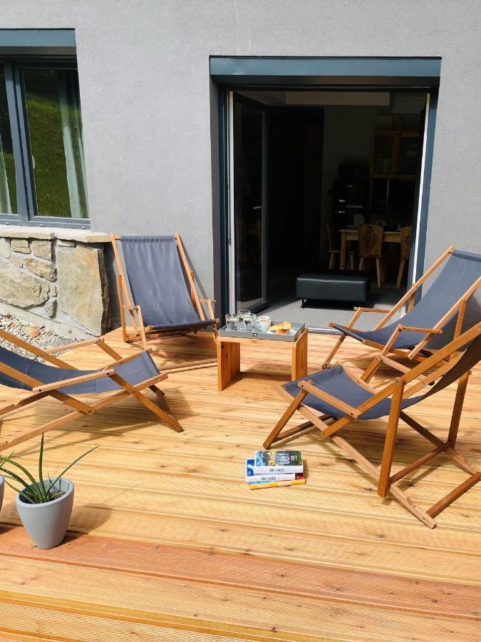 Apartament Zakopane Willa Hrube Parter Z Tarasem I Kominkiem Εξωτερικό φωτογραφία